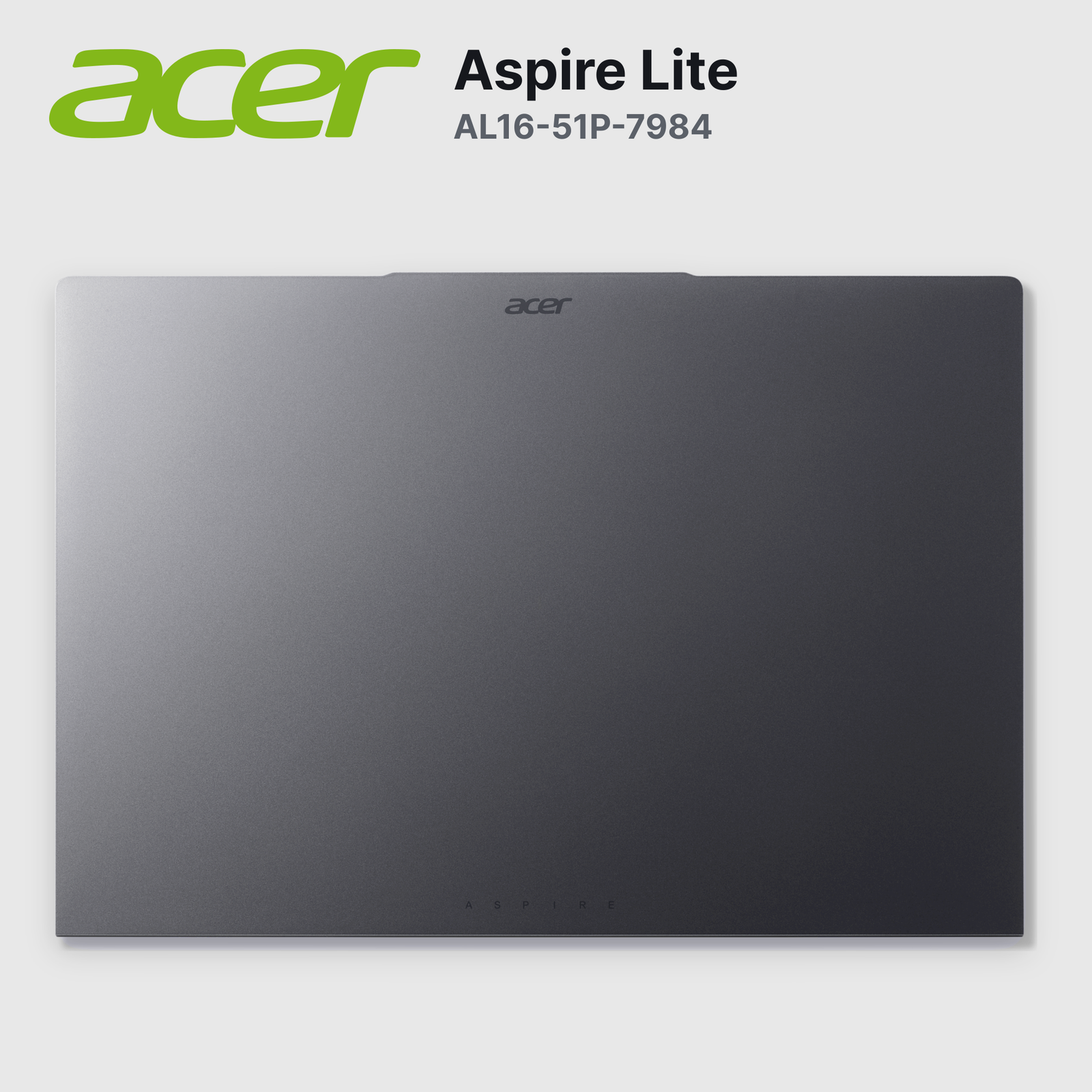 Laptop Acer Aspire Lite AL16-51P-7984 Core I7-1255U 16GB 512GB SSD 16" (NX.KX0AL.006)