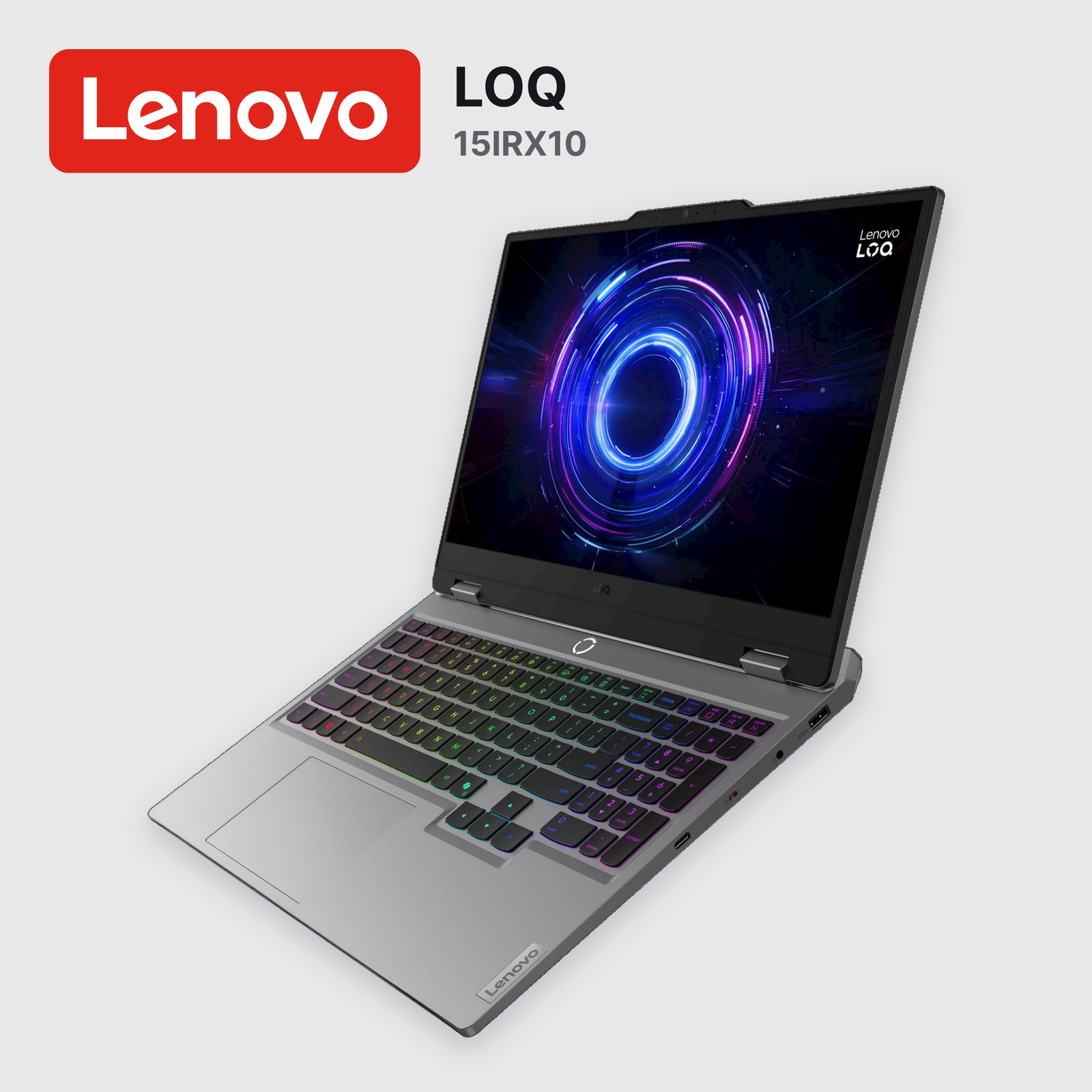 Laptop Lenovo LOQ 15IRX10 Core I7-13650HX 16GB 512GB SSD RTX 5050 15.6" (83JE01JYLM)