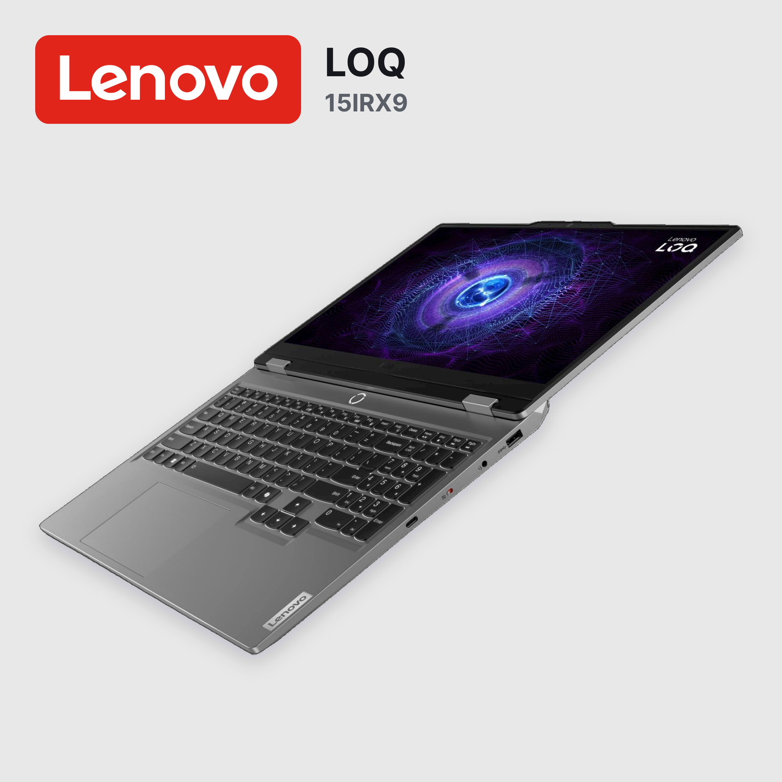 Laptop Lenovo LOQ 15IRX9 Core I7-13650HX 16GB 512GB SSD RTX 3050 15.6" (83DV0184LM)