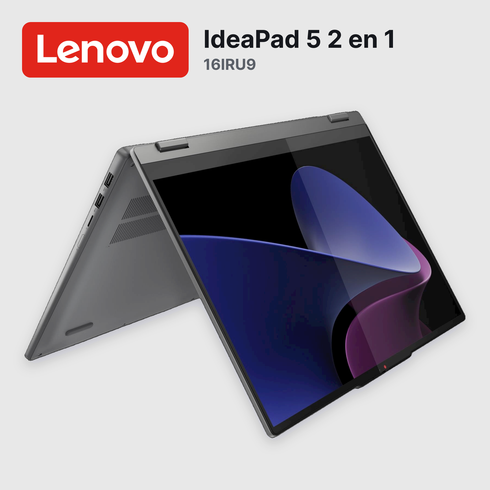 Laptop Lenovo IdeaPad 5 2 en 1 16IRU9 Core 5-120U 16GB 512GB SSD 16" (83DU004VUS)