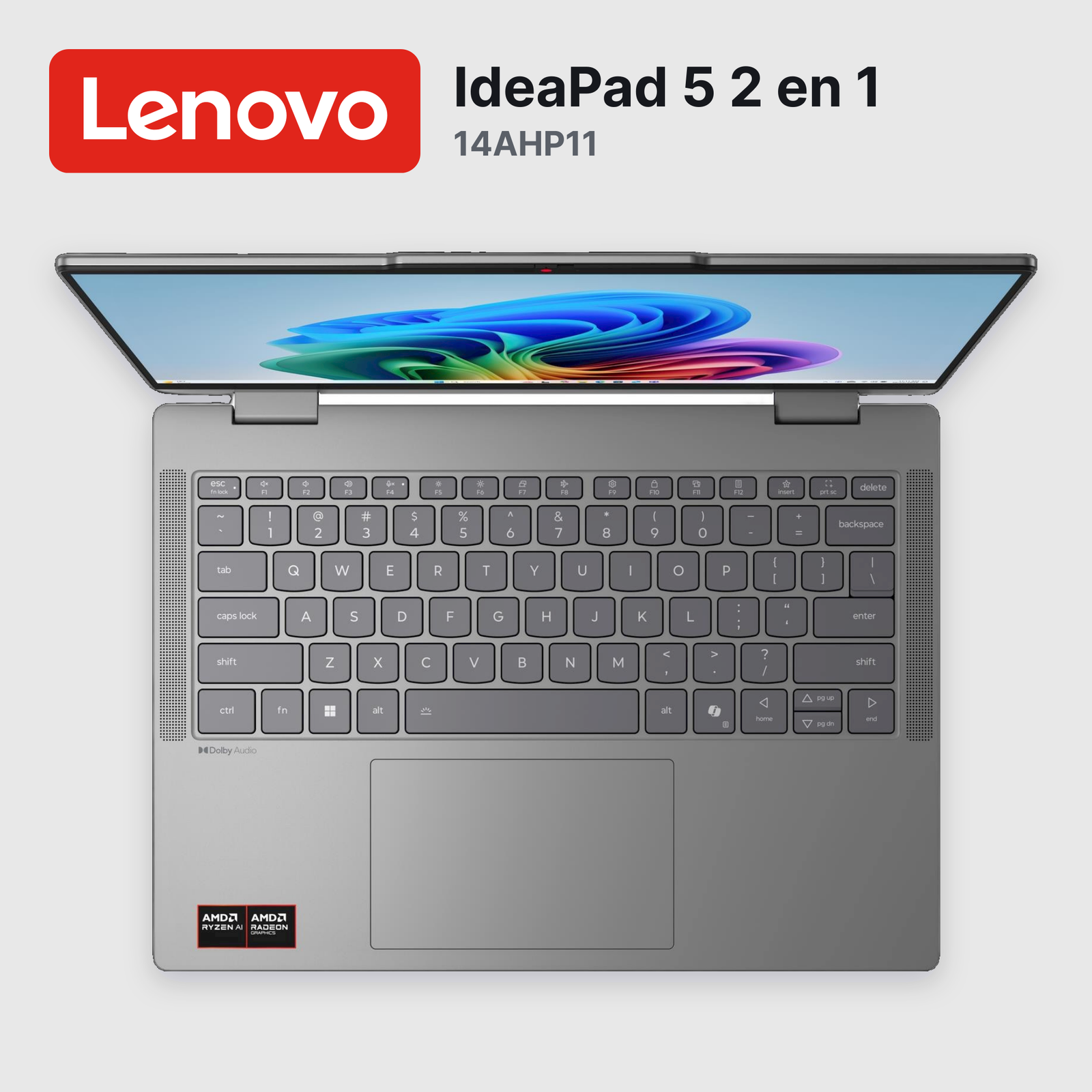 Laptop Lenovo IdeaPad 5 2 en 1 14AHP11 Ryzen 7-250 16GB 512GB SSD 14" (83UJ0012LM)